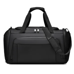 Weekender Duffel Bag with Shoe Compartment - front view