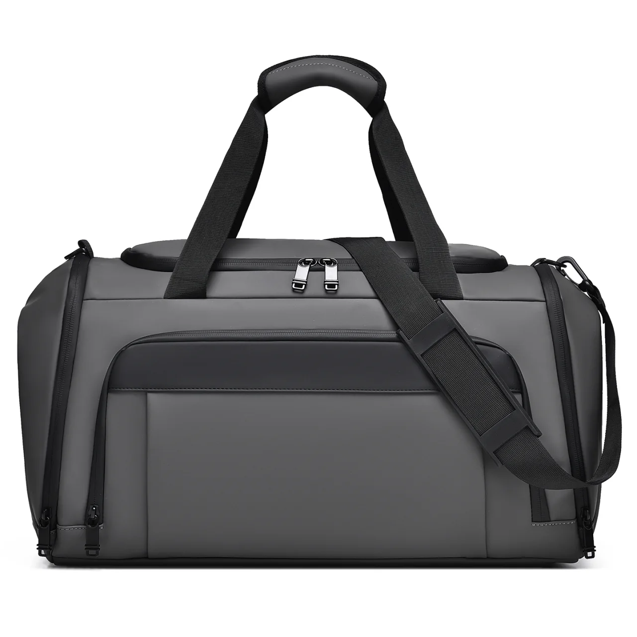 Weekender Duffel Bag with Shoe Compartment - army green colorway